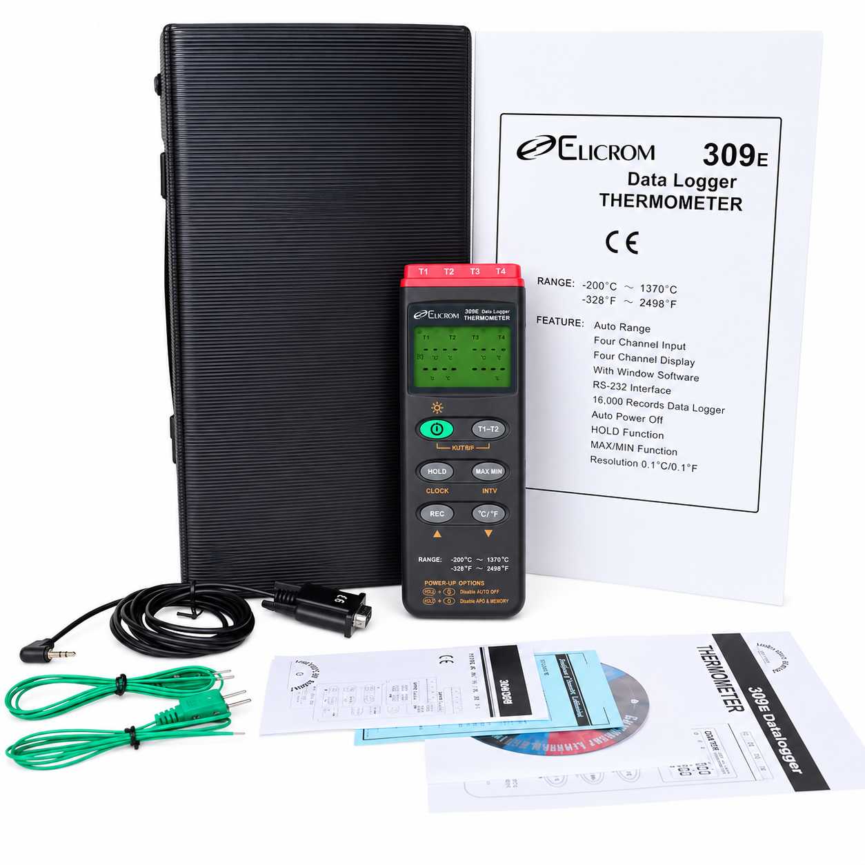 Termómetro Datalogger de 4 canales - Imagen 4